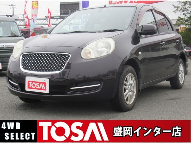 NISSAN MARCH  4WD 2011